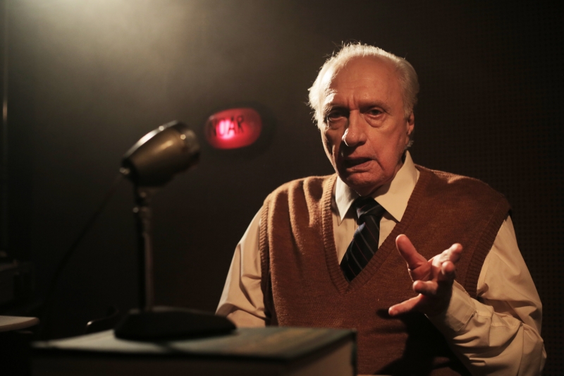 Paulo C&eacute;sar Pereio, durante as filmagens do longa-metragem 'Legalidade', em 2018