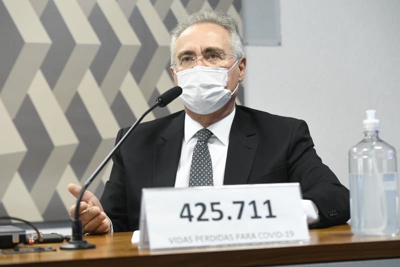O relator disse que a CPI já tem 34 pessoas investigadas e o nome de Bolsonaro estará no relatório final da comissão, mesmo sem constar na lista de investigados