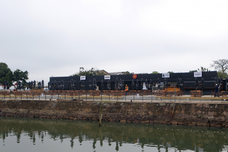 O Cais Embarcadero tem 37 operações e já precisou ser fechado devido à elevação do Guaíba