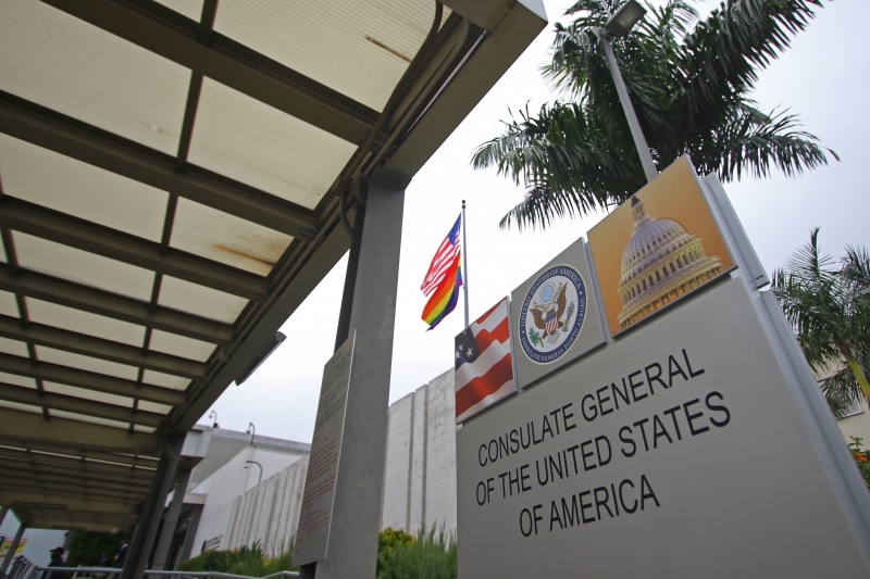 Consulado-Geral dos Estados Unidos, em Porto Alegre, também atende ao estado vizinho, Santa Catarina