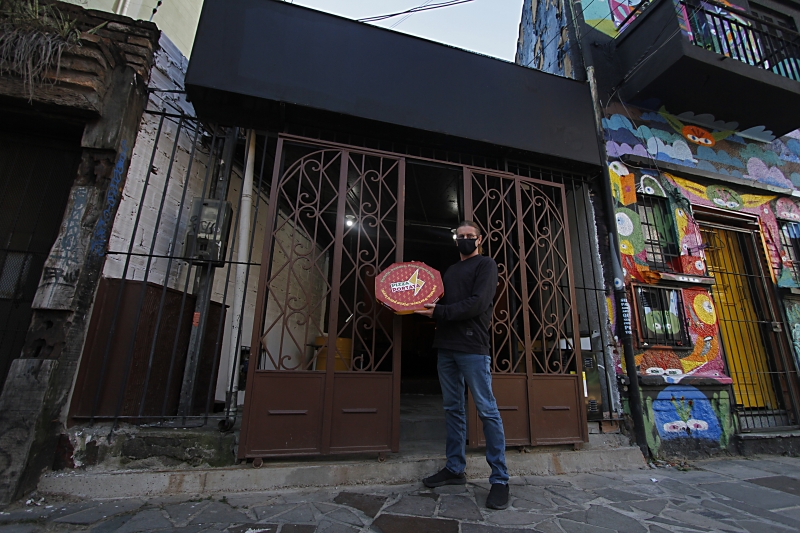 Desde março, o imóvel da Cidade Baixa opera como Pizza Portata, mas logo se tornará a Puberia
