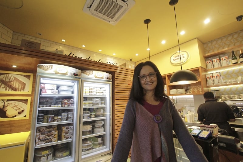 Depois da Torta de Sorvete, Roberta também foi pioneira na Galeria Casa Prado, na Dinarte Ribeiro