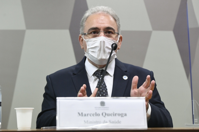 Queiroga reforçou que trabalho conjunto e políticas públicas servem para acabar com a pandemia