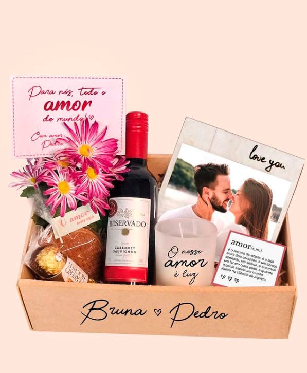 A Love Box tem diversas caixas para o Dia dos Namorados Foto: Instragram/Reprodução/JC