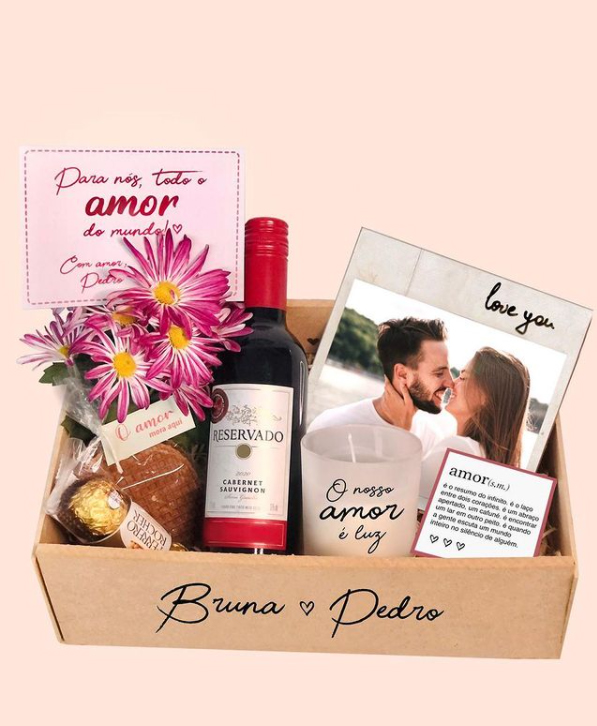 A Love Box tem diversas caixas para o Dia dos Namorados Foto: Instragram/Reprodu&ccedil;&atilde;o/JC