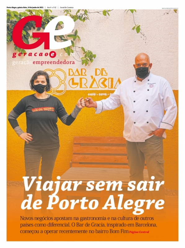 Capa do GeraçãoE de 10 de junho de 2021 Foto: REPRODUÇÃO/JC
