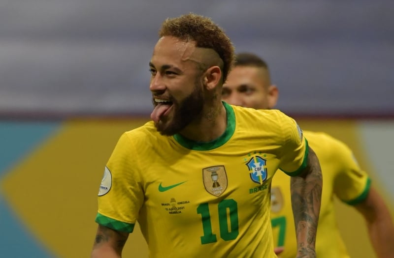 Neymar foi o melhor em campo com um gol marcado e uma assistência para Gabigol