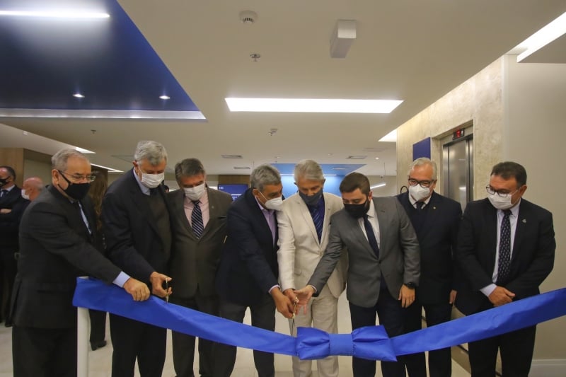 Ato de inauguração desta segunda-feira contou com a presença do prefeito Sebastião Melo