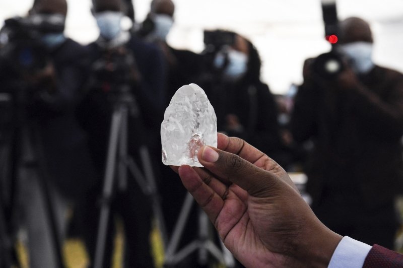 Pedra foi descoberta pela empresa Debswana, produtora de diamantes em Botsuana
