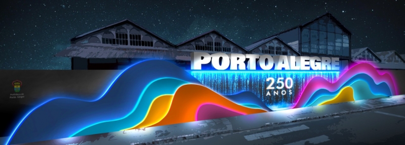 Proposta vencedora prevê cascata de água, pintura e jardim vertical para o Muro da Mauá