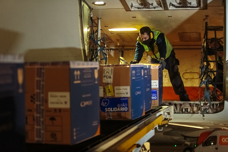 As vacinas serão distribuídas ainda na sexta às coordenadorias regionais
