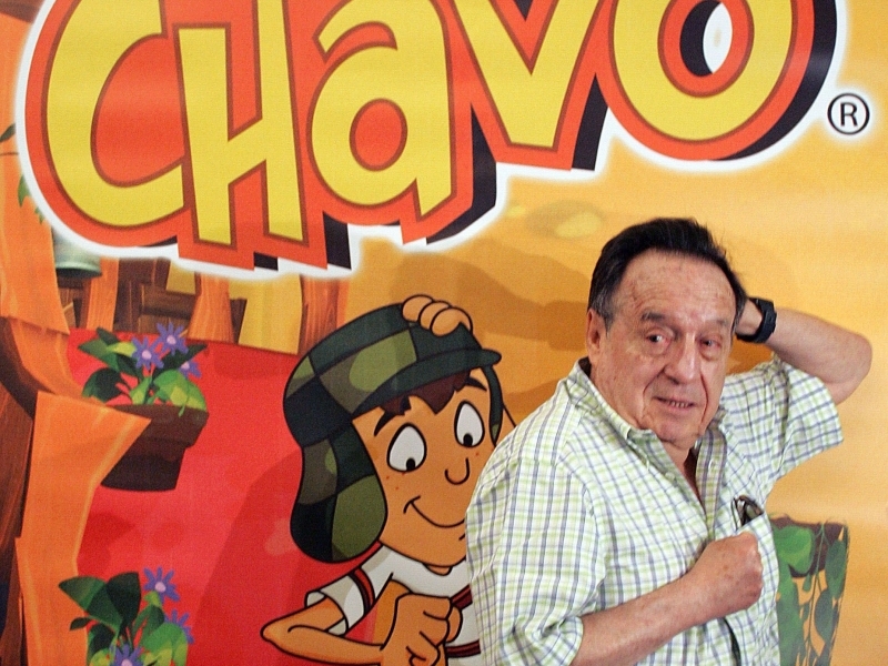 Roberto Bolaños, ator mexicano que interpretava Chaves, faleceu em 2014