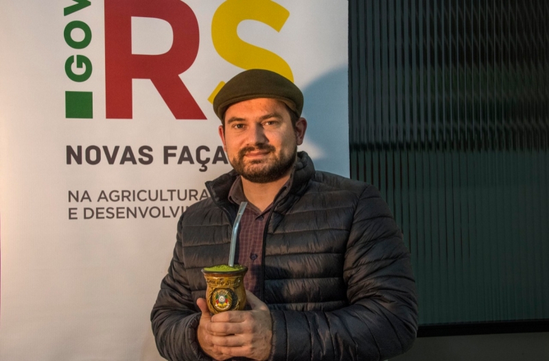 Fogaça, de 33 anos, é produtor rural e diretor institucional da Seapdr