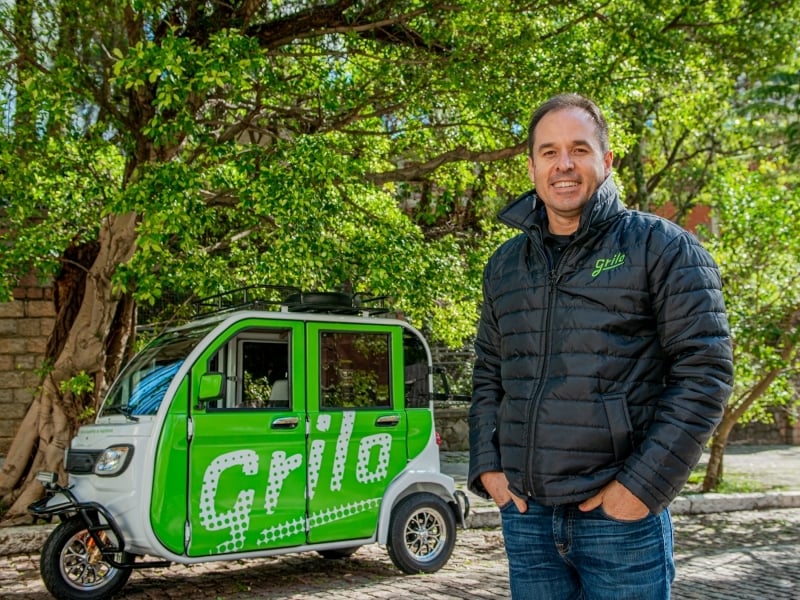 Carlos Novaes diretor executivo da Grilo Mobilidade