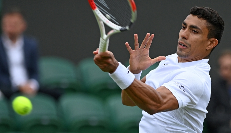 Monteiro ainda segue em Wimbledon para a disputa da chave de duplas masculina