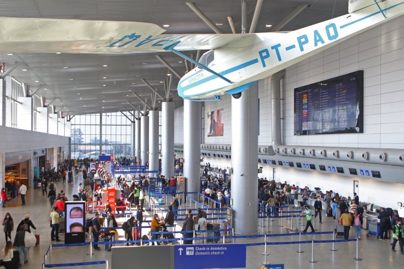 Volta do voo entre o Aeroporto Salgado Filho (foto) e Buenos Aires foi  um dos destaques