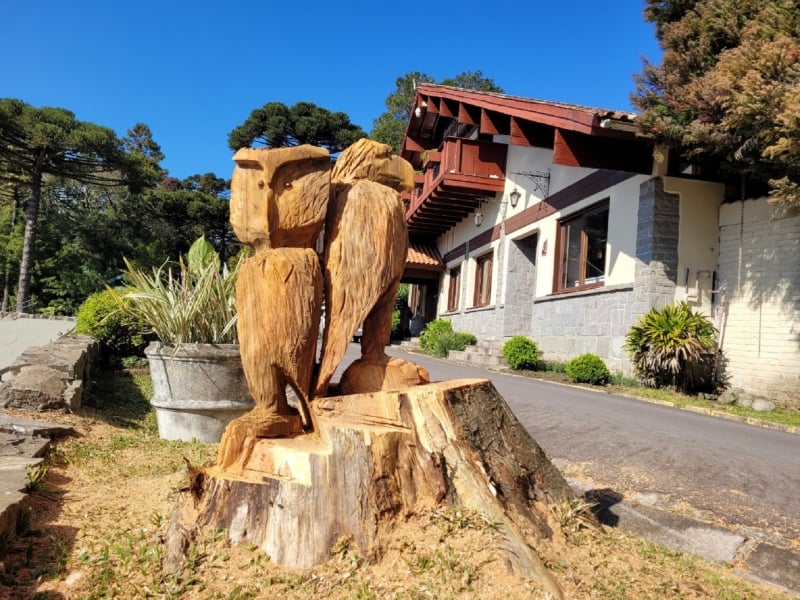 Obra de Diego Tician pode ser visitada no Lago Joaquina Bier