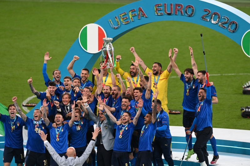 Itália calou o Estádio de Wembley, na Inglaterra, com uma vitória nos pênaltis