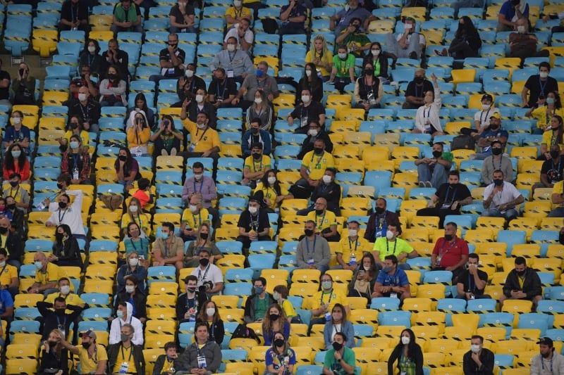Conmebol usou o argumento da presença de cerca de 1,6 mil torcedores na final da Copa América, no Maracanã
