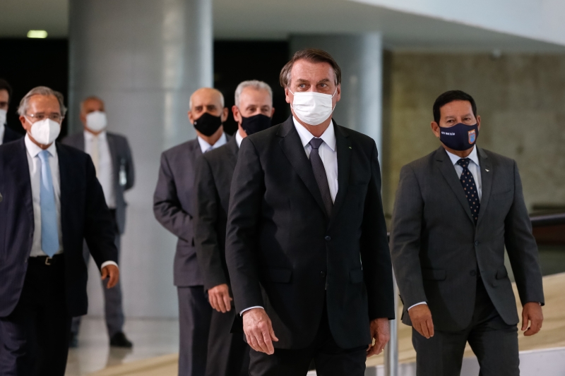 Nessa terça-feira, o presidente esteve em uma das últimas agendas no Planalto, sobre Eletrobras