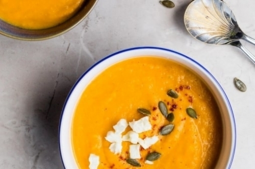 A Sopa de cenoura e abóbora, receita da chef Carolina Perez, é irresistível 