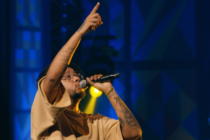 A produção mostra, na íntegra, o concerto realizado pelo rapper em 2019
