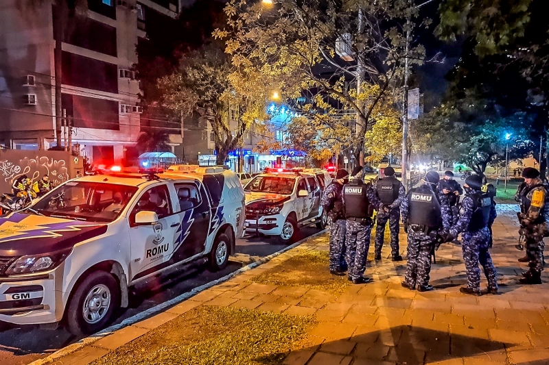 No sábado, Guarda Municipal de Porto Alegre dispersou cerca de 900 pessoas nas ruas