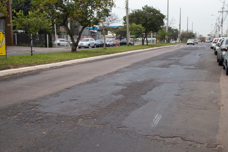 Recuperação asfáltica da via, uma das principais da cidade, deve ter custo superior a R$ 6 milhões