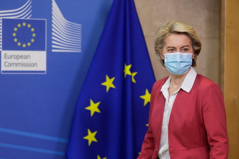 'A UE manteve a sua promessa', afirmou Ursula von der Leyen 