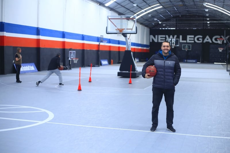 Anderson Wintter abriu um reduto para o basquete no 4&ordm; Distrito Foto: Gabriel Araujo/Divulga&ccedil;&atilde;o/JC