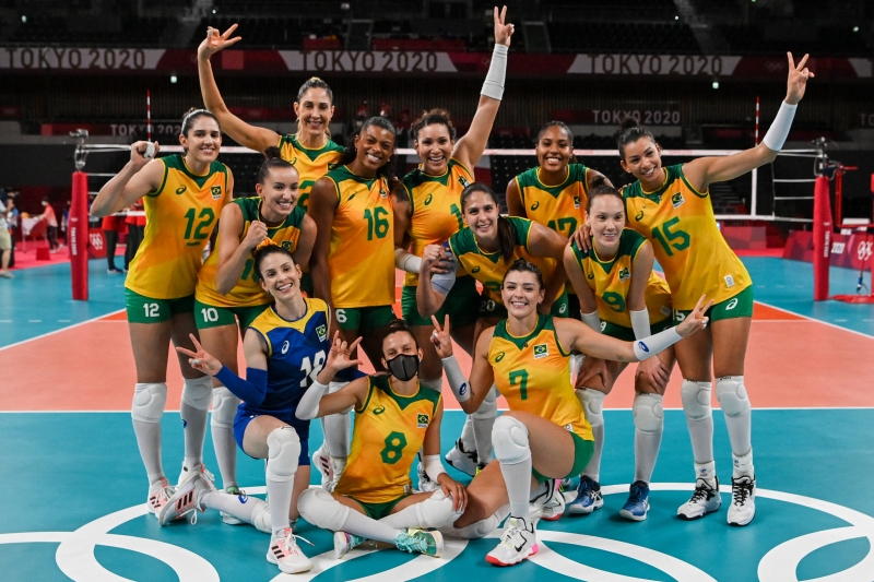 Invictas na Olimpíadas, brasileiras ficaram na 1ª posição do Grupo A