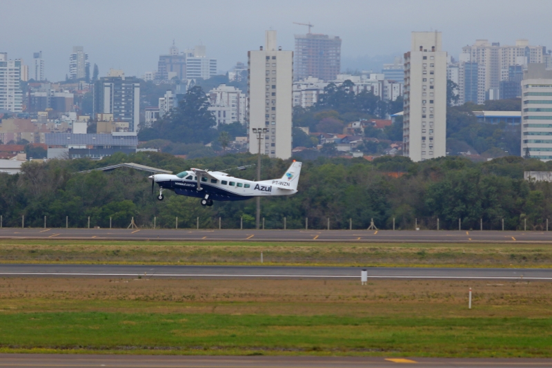 Aeronave Cessna Caravan com nove assentos será usada na ligação com cidades do interior