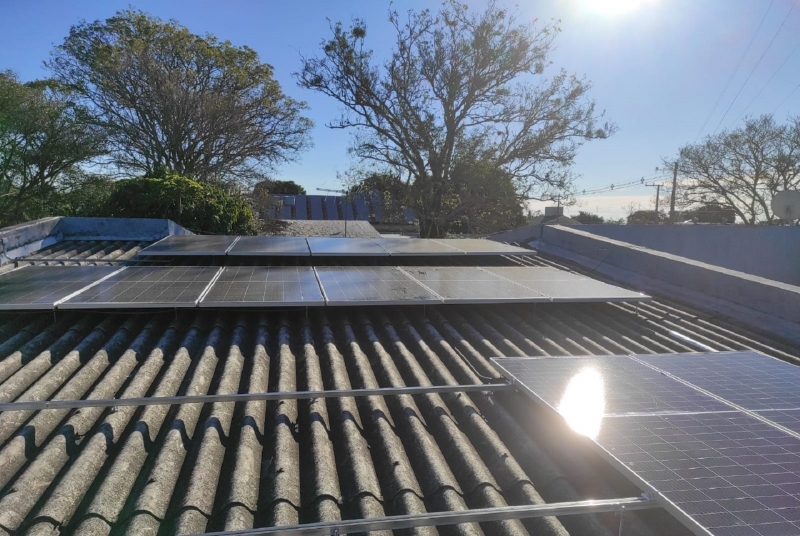 Instalação dos 13 módulos deve gerar uma economia mensal de R$ 500