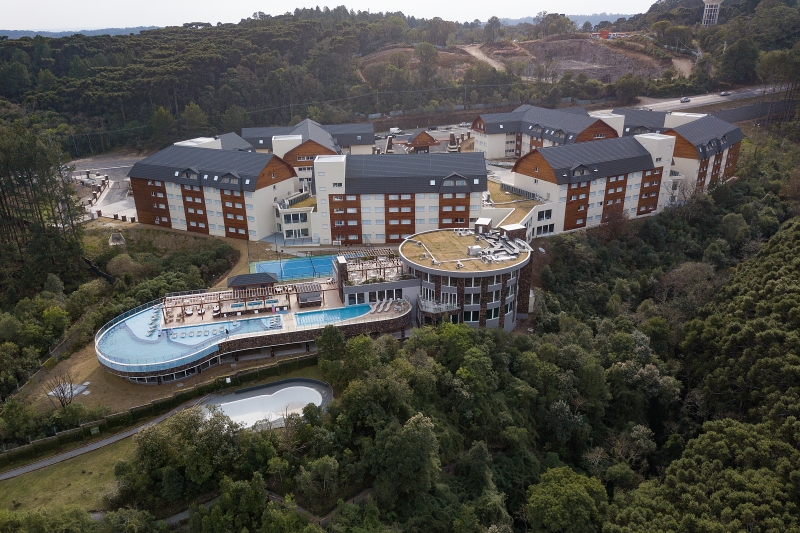 Gold Gramado Resort Laghetto conta com �rea superior a 30 mil m�