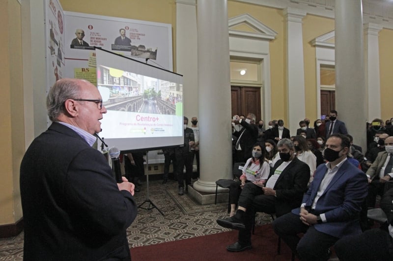 Secretário Cezar Schirmer apresentou pacote de iniciativas para revitalizar o Centro