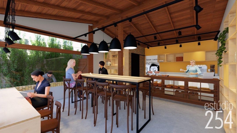 A Charlie Brownie do Campeche ter&aacute; 70m&sup2; e a ideia &eacute; que opere com pegue e leve Foto: Charlie Brownie/Divulga&ccedil;&atilde;o/JC