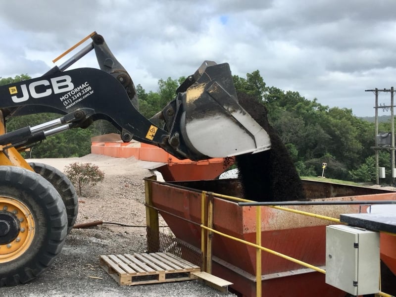 Ecosul projeto de reciclagem de pavimento com material fresado (RAP) de asfalto 