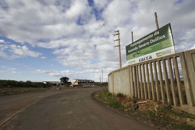 Investimento na ampliação de 1,9 km de via é de mais de R$ 73 milhões