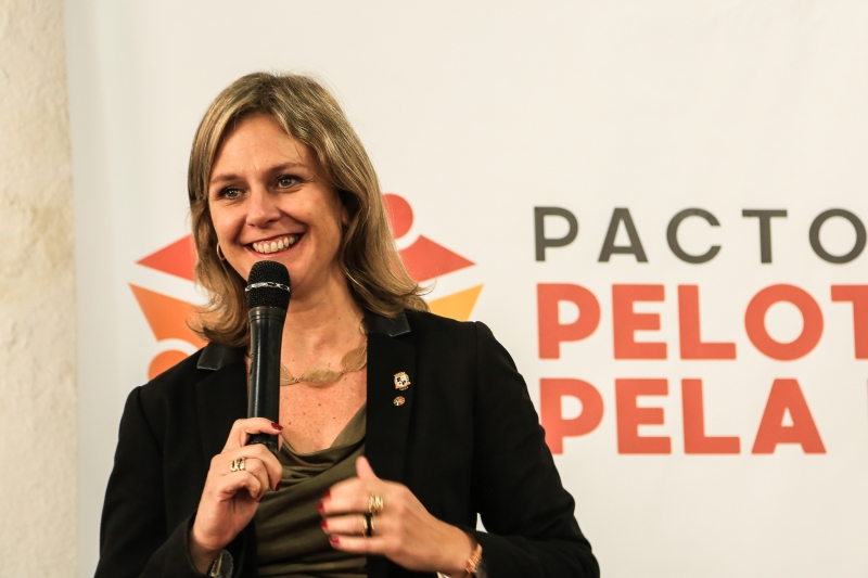 Prefeita Paula Mascarenhas acredita que municípios também devem atuar para combater a violência