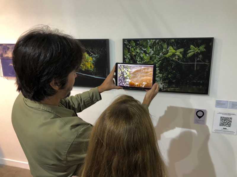 Mostra 'TransbordAR', com aplicativo 'Amazônia aumentada', abre no Farol Santander nesta quinta-feira (19)