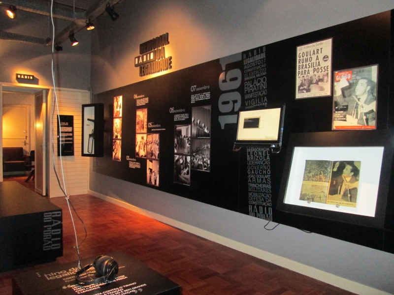 Memorial sobre Rádio da Legalidade está sediado no Palácio Piratini