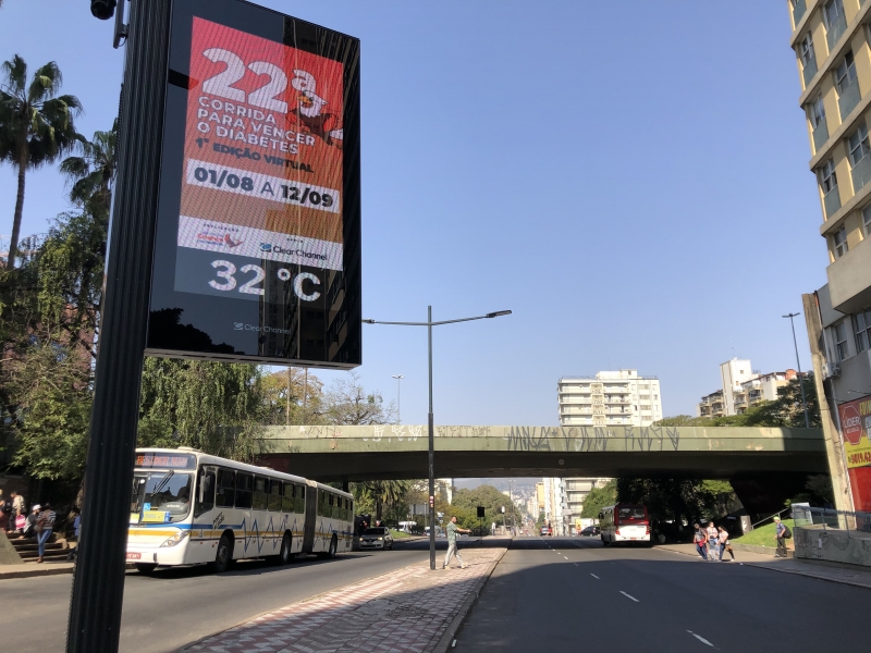 Capital não deve ter a mesma intensidade de calor de ontem, porém, será incomum para o inverno   