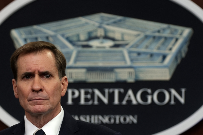 John Kirby, porta-voz do Pentágono, afirmou ter informações sobre 'ameaças muito reais'