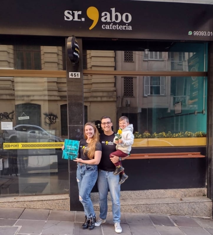 Karolina e Deivis j&aacute; empreendiam em Novo Hamburgo desde 2018 Foto: ARQUIVO PESSOAL/DIVULGA&Ccedil;&Atilde;O/JC