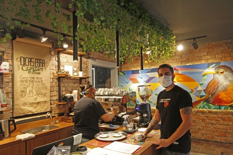 Lucas Eibs apostou na regi&atilde;o pr&oacute;xima &agrave; Reden&ccedil;&atilde;o Foto: ANDRESSA PUFAL/JC