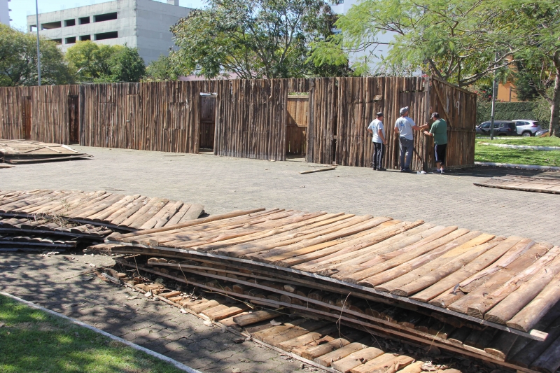 No total, serão instalados 15 ranchos em área do Parque dos Dick, onde irão acontecer as festividades