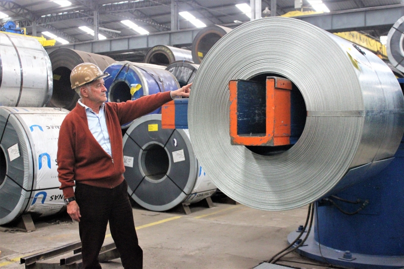 Paulo Sérgio Zamprogna mantém um mix de fornecedores de aço