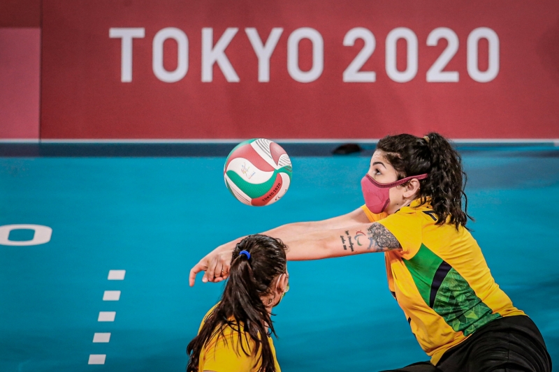 Seleção feminina do Brasil ficou com a medalha de bronze no vôlei sentado dos Jogos Paralímpicos de Tóquio