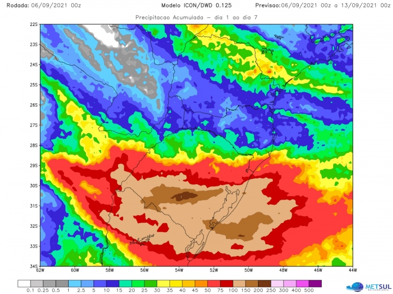 São esperados chuva forte, vendavais, raios e granizo nas Metade Oeste, Sul e Leste