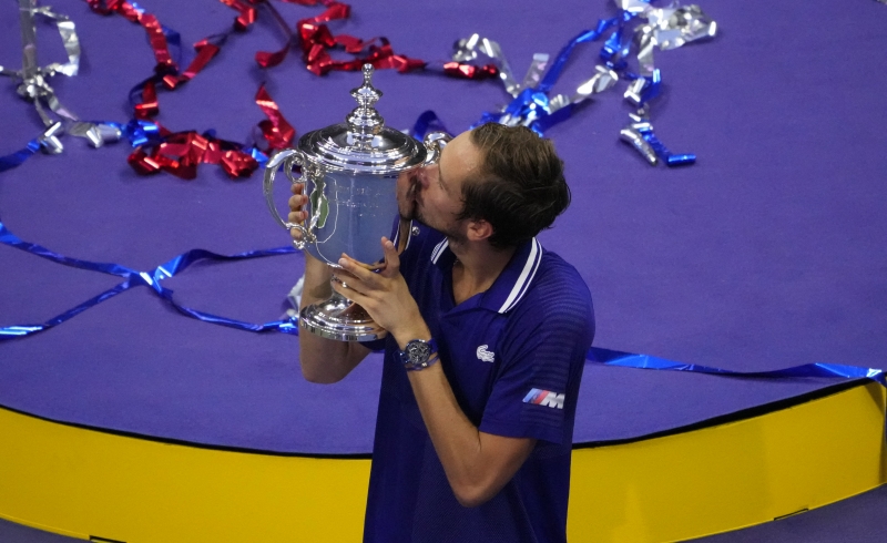 Essa foi a terceira final de Medvedev, em um torneio do Grand Slam, e seu primeiro título nesse nível